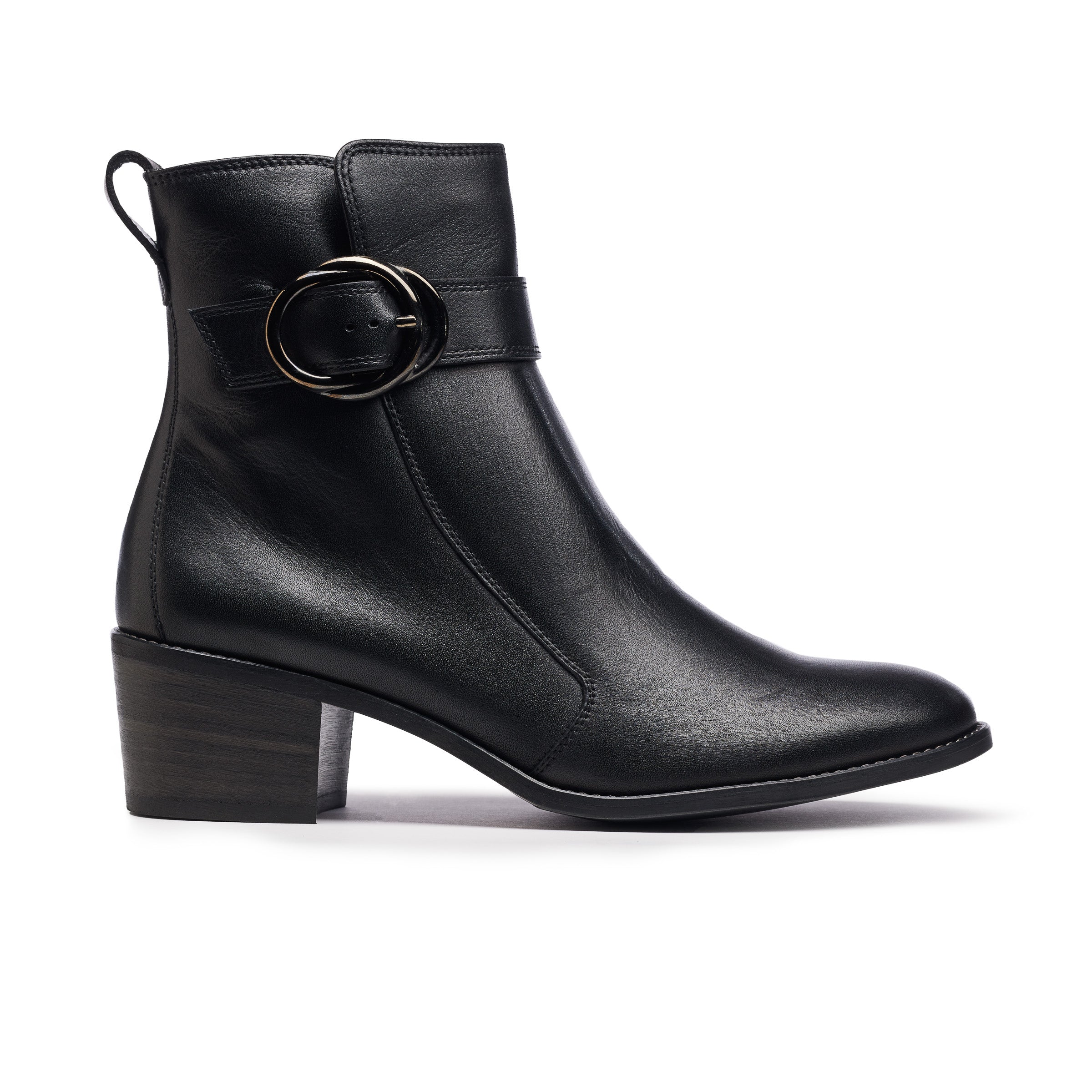 Paul green black suede booties hotsell